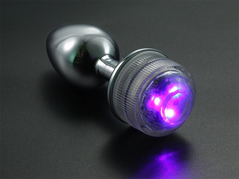 Wireless Remote Control Metal Luminous Anal Plug Prostate Massage Butt Plug with LED Anal Tail Sex Toy Adult Products for Women Wireless Remote Control Metal Luminous Anal Plug Prostate Massage Butt Plug with LED Anal Tail Sex Toy Adult Products for Women