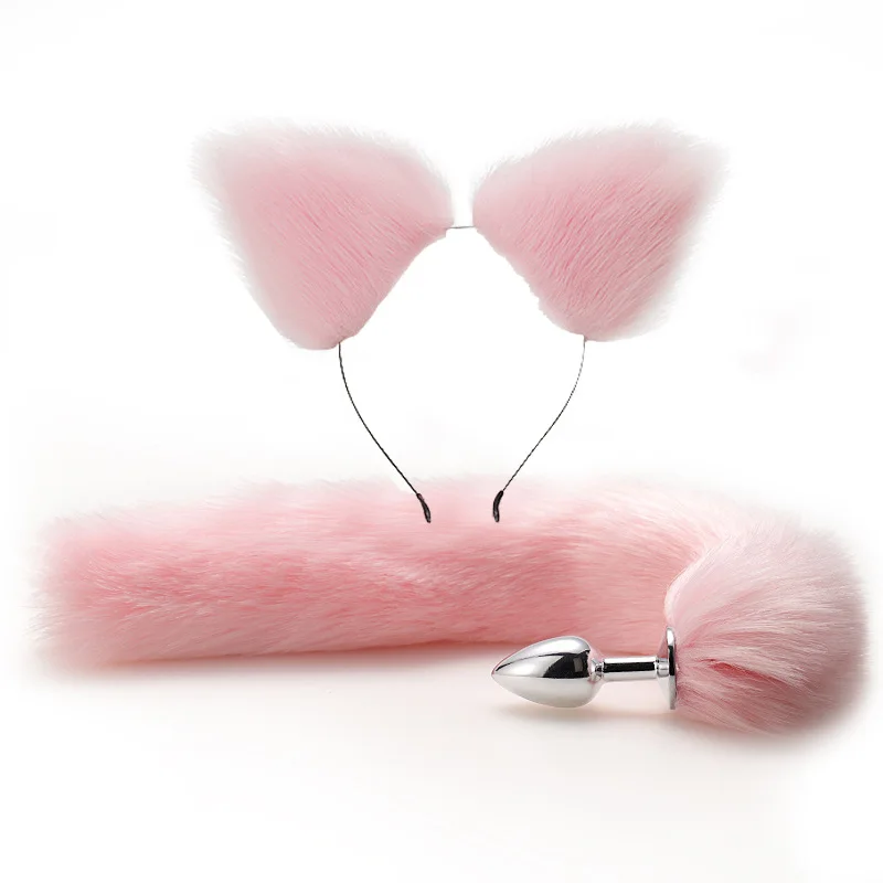 Fox Tail Anal Plug with Hairpin Bdsm Toy Flirting Metal Butt Plug Tail Sex Toys for Woman Man Couples Cosplay Adult Game Shop Fox Tail Anal Plug with Hairpin Bdsm Toy Flirting Metal Butt Plug Tail Sex Toys for Woman Man Couples Cosplay Adult Game Shop