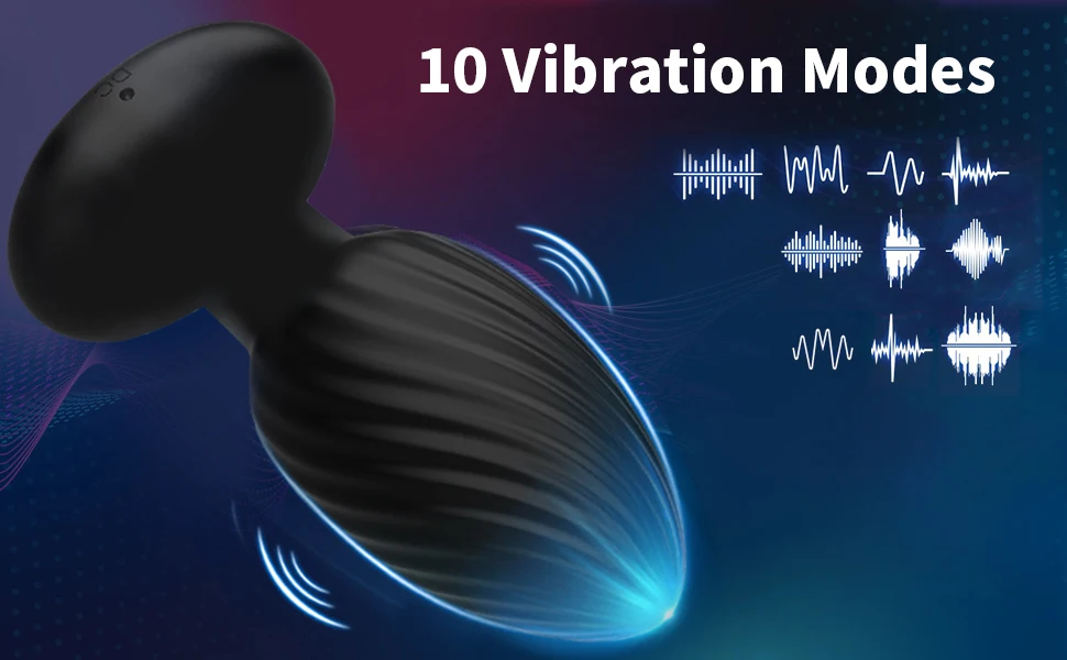 360 Remote Control Rotating Plugue Anal Vibrador Dildo Silicone Prostate Massager Anal Butt Plug Dilator Sex Toys For Women Men