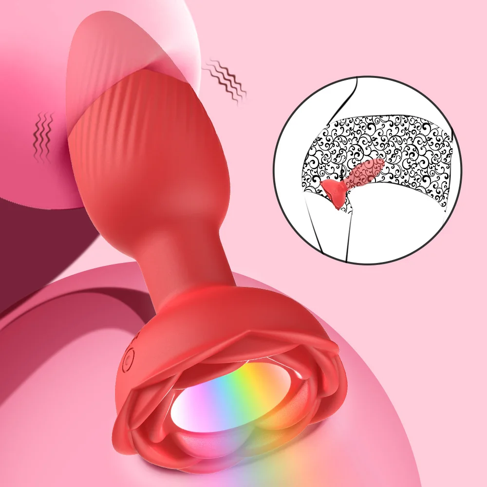 360 Remote Control Rotating Plugue Anal Vibrador Dildo Silicone Prostate Massager Anal Butt Plug Dilator Sex Toys For Women Men