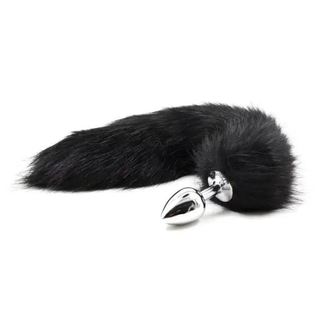 Small 1.8/2.2cm Fox Tail Sex Toys Anal Plug Role-playing Adult Game Couple Training Rabbit Tail Butt Plug Anal Toys for Couple