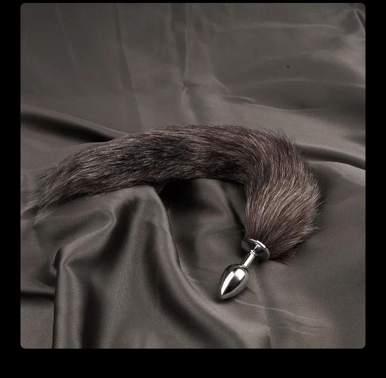 Sexy Fox Anal Plug Tail Anal Toys For Women Adult Sex Product Men Butt Plug Stainles Steel Anal Plug Cosplay Sex Toys For Couple