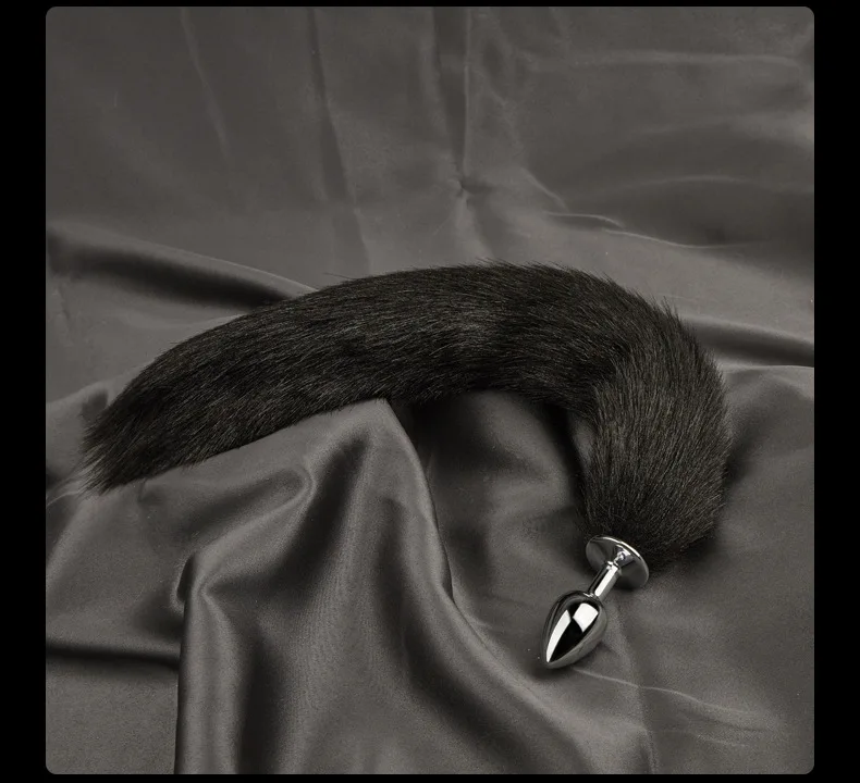 Sexy Fox Anal Plug Tail Anal Toys For Women Adult Sex Product Men Butt Plug Stainles Steel Anal Plug Cosplay Sex Toys For Couple