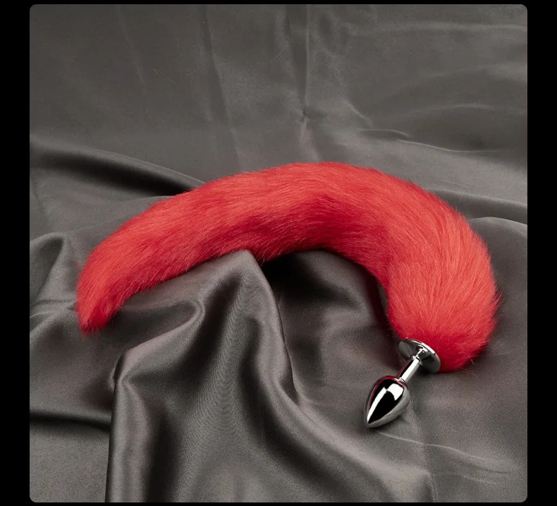 Sexy Fox Anal Plug Tail Anal Toys For Women Adult Sex Product Men Butt Plug Stainles Steel Anal Plug Cosplay Sex Toys For Couple