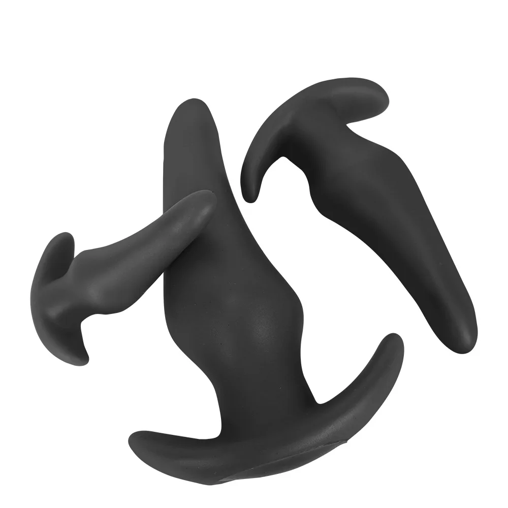 Soft Anal Plugs Liquid Silicone 35-78mm Buttplug Gay Men Prostate Massage Butt Plug Anal Dilation Training Comfortable To Wear