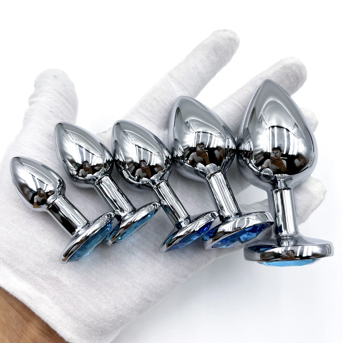 Metal Anal Plug Jewelry Base,Beginner To Expert 5 Size Butt Plug,Adult Toys,Tail Female/Male Dildos,Sex Toys,Couples Adults Game