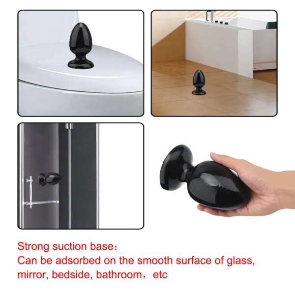 6 Size Anal Plug Big Buttplug Vagina Dilator G-Spot Butt Stimulator Sex Toys for Gay Couples Adult Games Women Men Masturbators