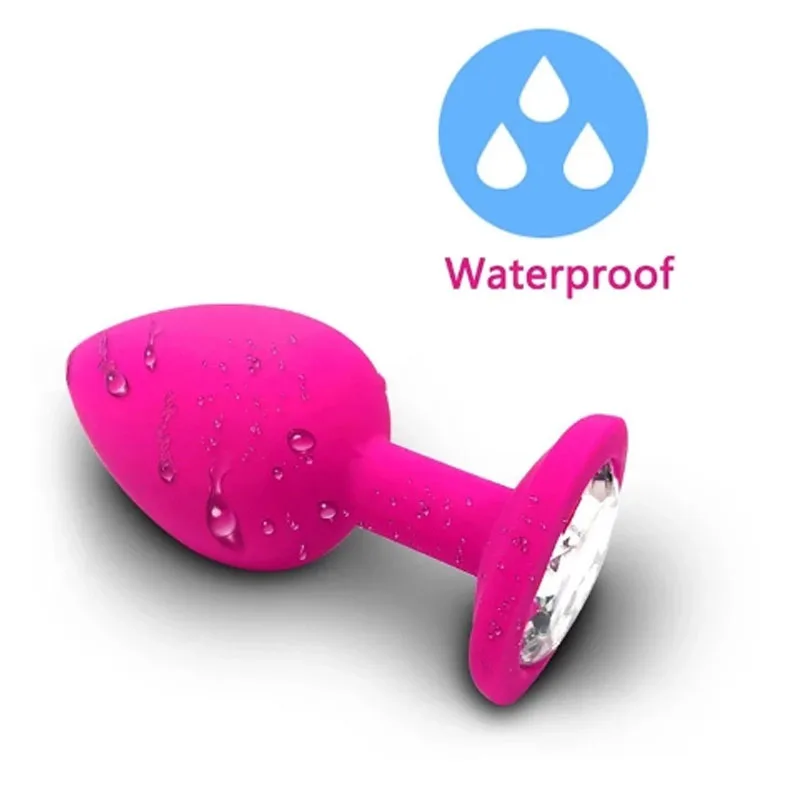 Silicone Butt Plug Anal Plug Unisex Sex Stopper 3 Different Size Adult Products for Men/Women Anal Trainer for Couples Sex Toys