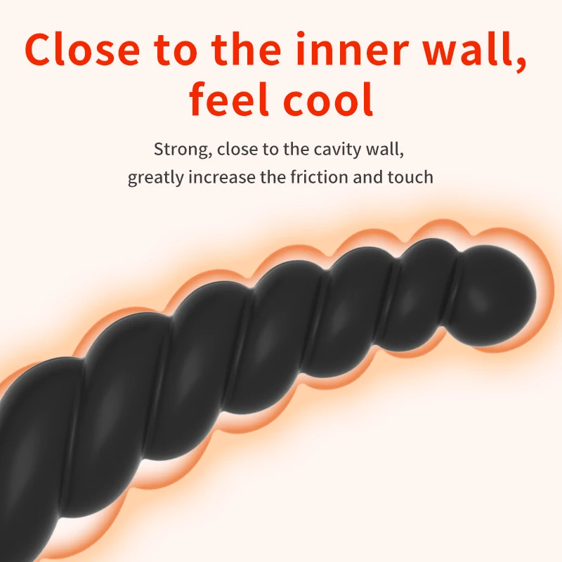 Silicone Anal Plug Dildos with Suction Cup Stimulate Vagina and Anus Big Butt Plug Soft Anal Dilator Sex Toys for Women and Men