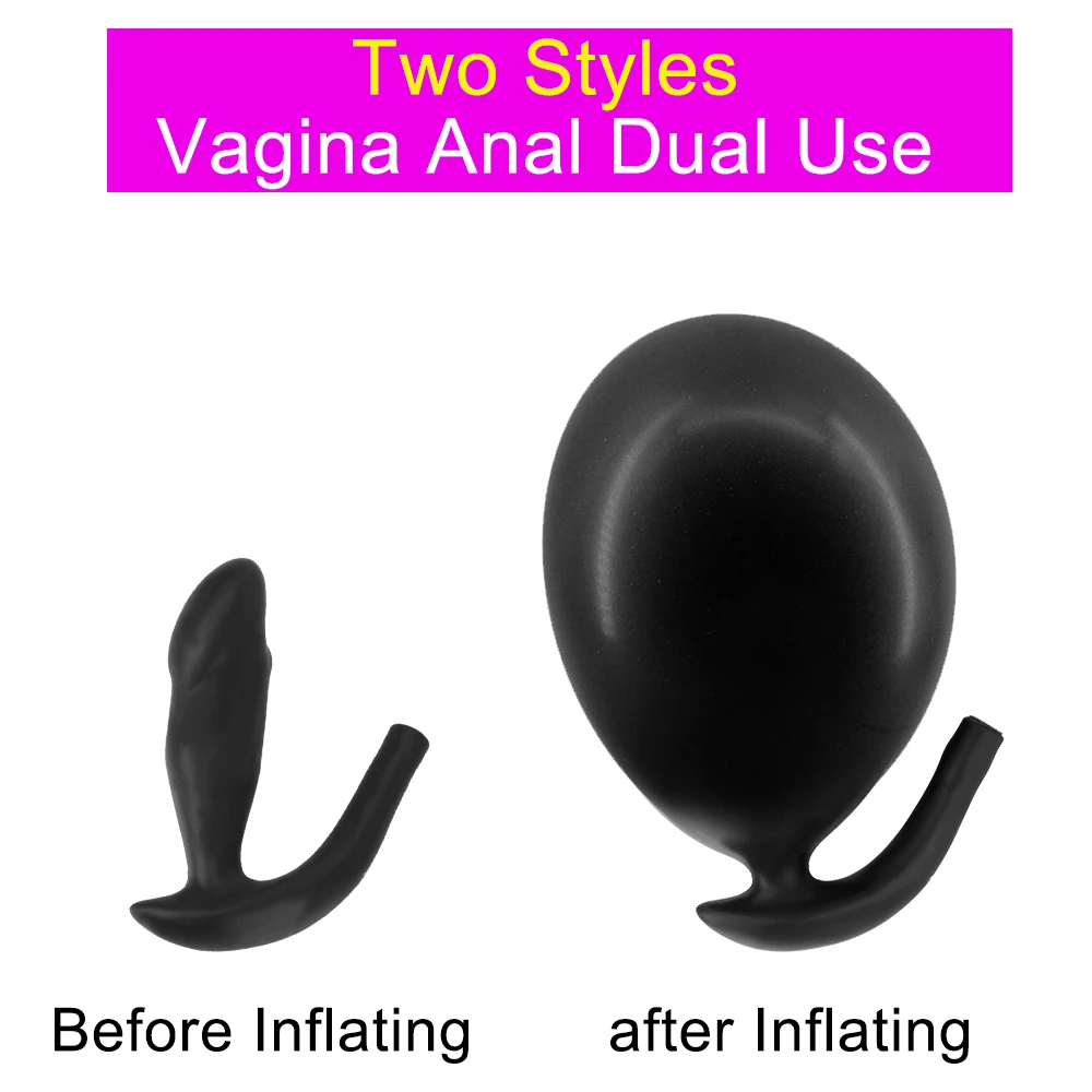 Expandable Dildo Pump Butt Plug Butt Dilator Inflatable Anal Plug Adult Products Prostate Massager Sex Toys for Women Expandable Dildo Pump Butt Plug Butt Dilator Inflatable Anal Plug Adult Products Prostate Massager Sex Toys for Women