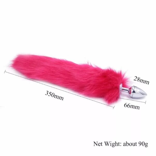sexy fox anal plug tail anal toys for women adult sex product men butt plug stainles steel anal plug cosplay sex toys for couple 2
