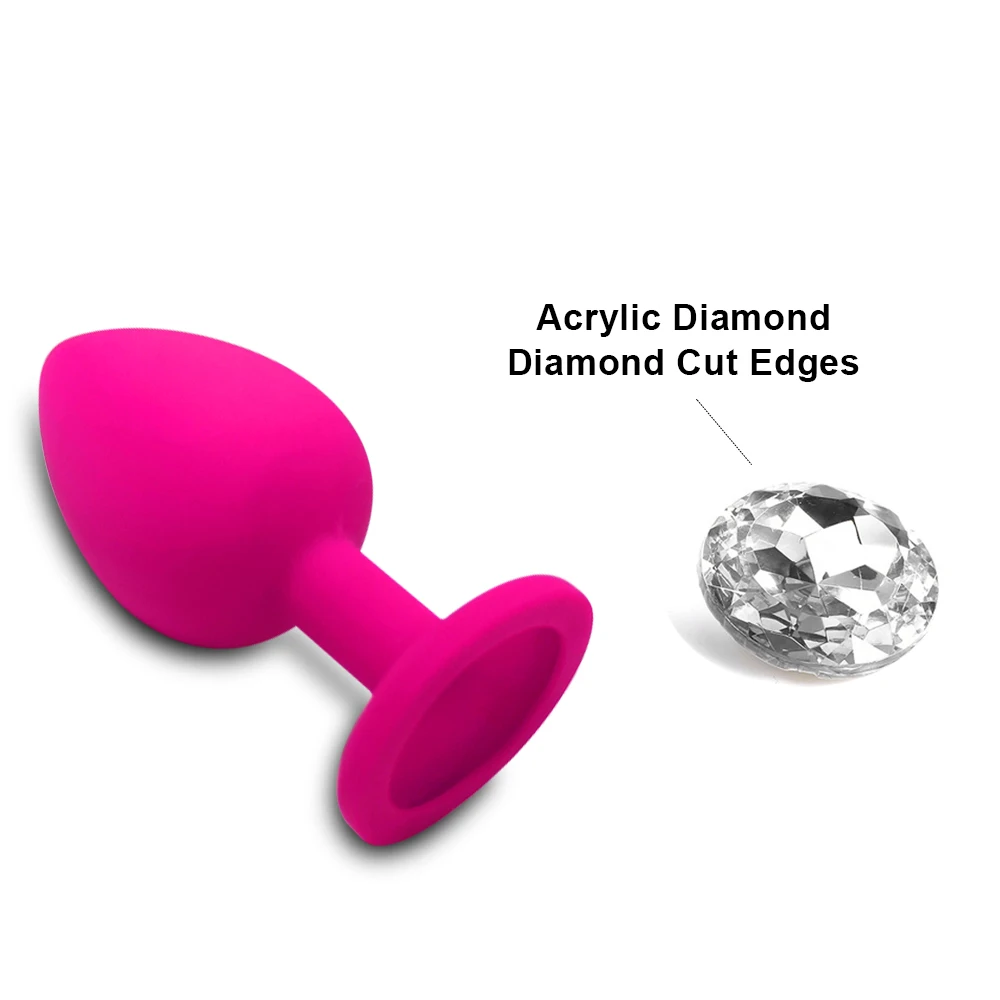 Anal Plug Butt Plug For Women Men Gay Soft Silicone Mini Anal Toy Erotic Bullet Vibrator Dildo Anal Sex Toys For Adults 18