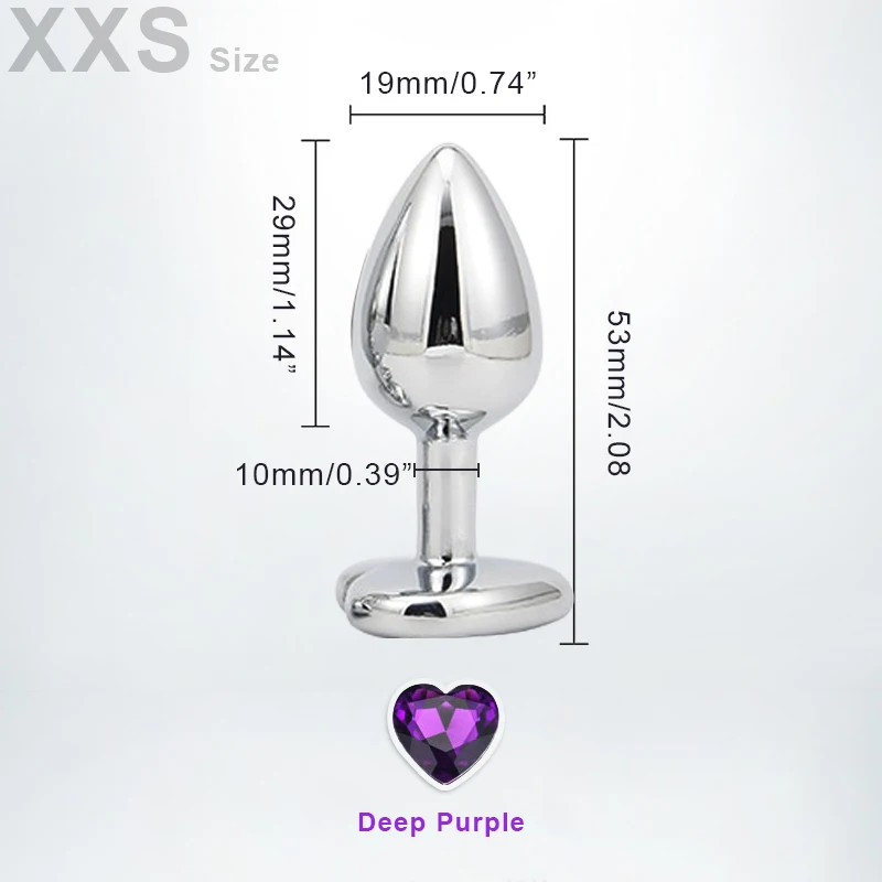 Mini Sexy Metal Anal Plug Dilator Bdsm Exotic Accessories Sex Toys For Women Gay Ass Tail Prostate Massager Erotic Adult Games