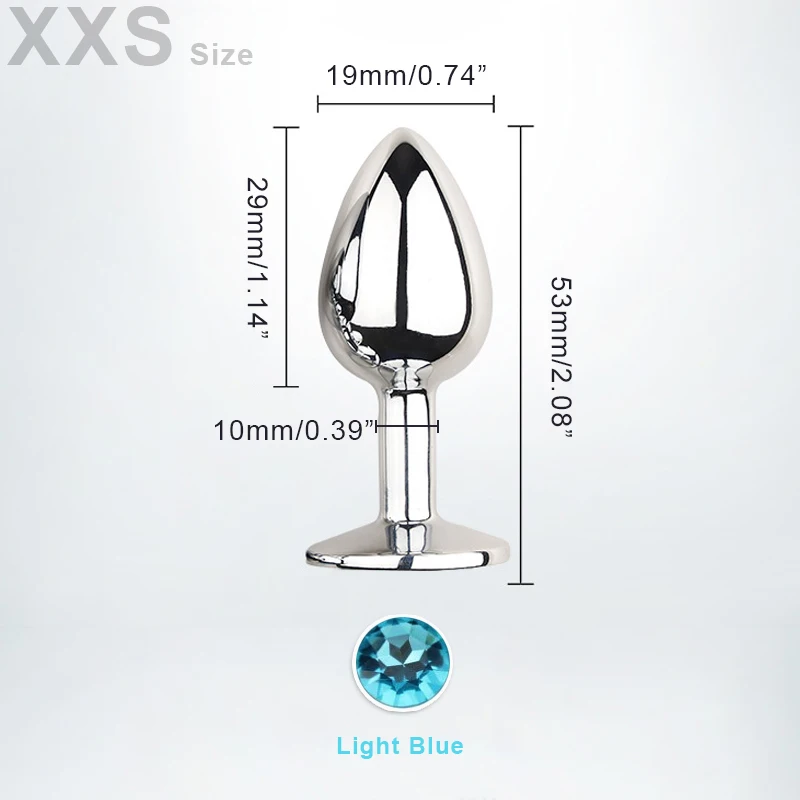Mini Sexy Metal Anal Plug Dilator Bdsm Exotic Accessories Sex Toys For Women Gay Ass Tail Prostate Massager Erotic Adult Games