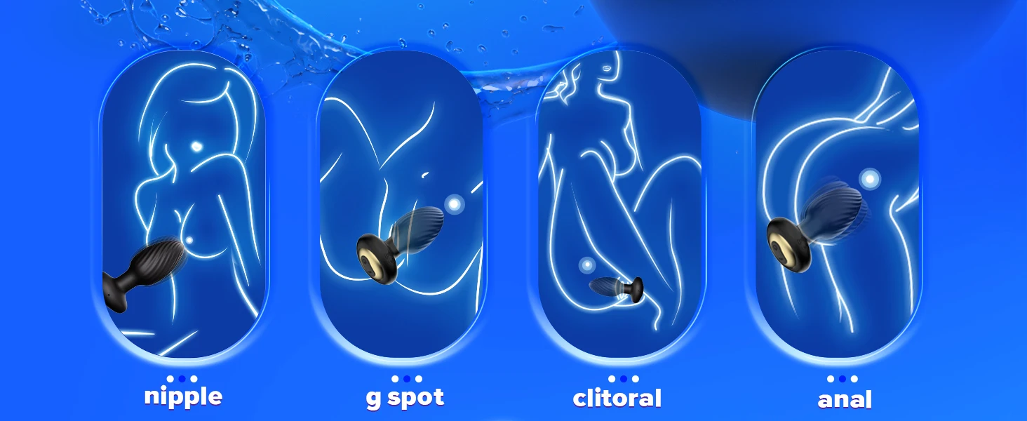 360 Rotation Vibrating Anal Plug 7 Speeds Remote Control Butt Plug Vibrator Prostate Massage Anus Sex Toys For Men Women Adult 360 Rotation Vibrating Anal Plug 7 Speeds Remote Control Butt Plug Vibrator Prostate Massage Anus Sex Toys For Men Women Adult