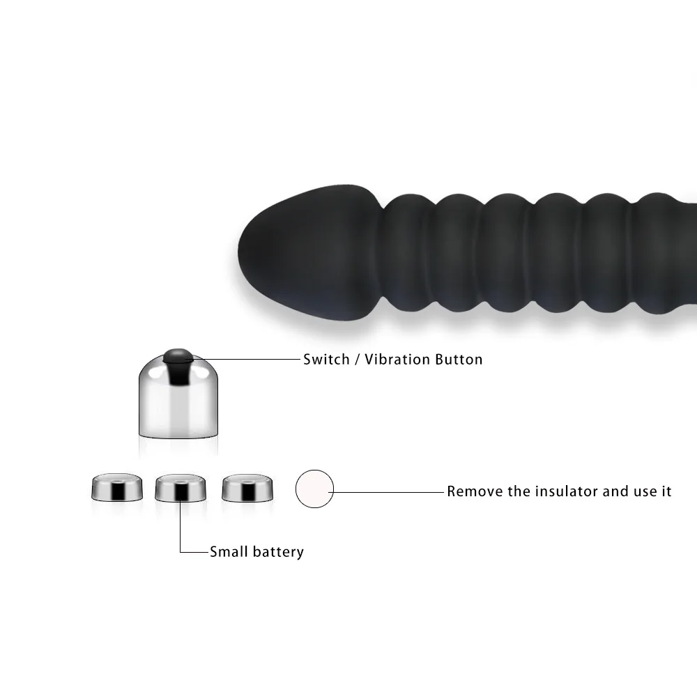 Vibrator Anal Plug Sex Toy Butt Plug for Woman Man with Vibration Adult Sex Products Female 18 Anal Buttplug Anale Intimate Gay Vibrator Anal Plug Sex Toy Butt Plug for Woman Man with Vibration Adult Sex Products Female 18 Anal Buttplug Anale Intimate Gay