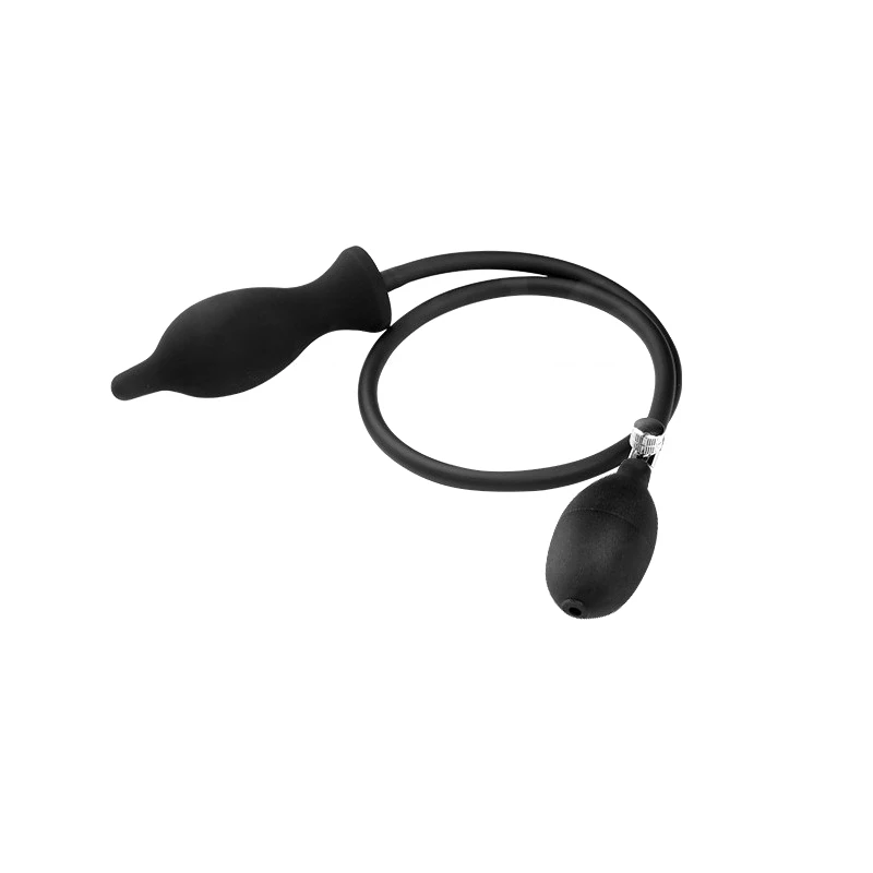 Inflatable Anal Dildo Plug Expandable Butt Plug with Pump Sex Toys for Women Men Anal Dilator Massager Adult Products Silicone