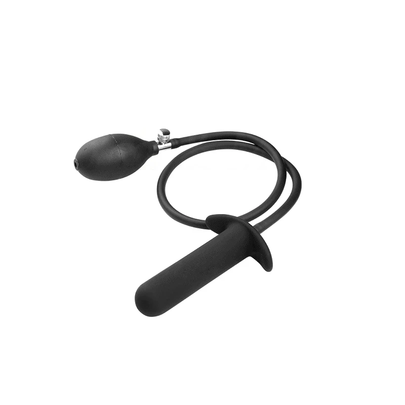 Inflatable Anal Dildo Plug Expandable Butt Plug with Pump Sex Toys for Women Men Anal Dilator Massager Adult Products Silicone