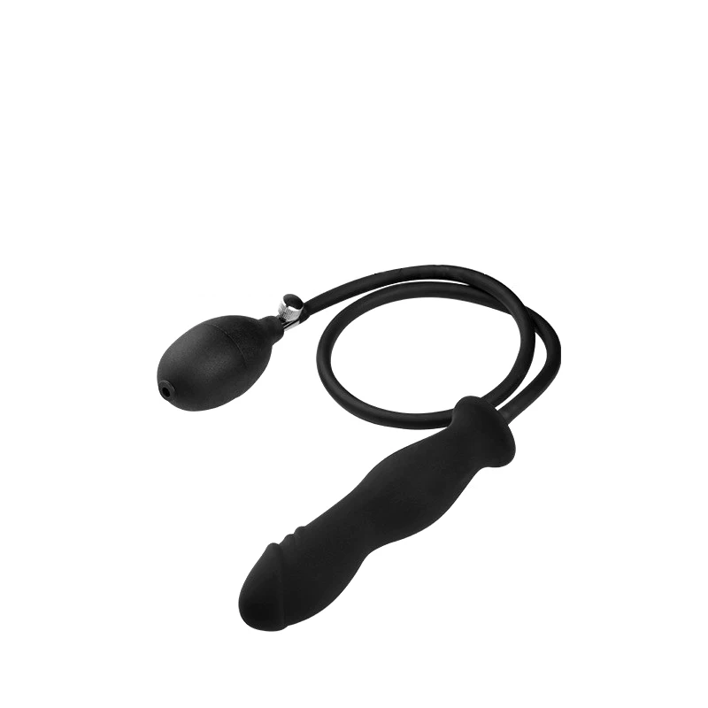 Inflatable Anal Dildo Plug Expandable Butt Plug with Pump Sex Toys for Women Men Anal Dilator Massager Adult Products Silicone
