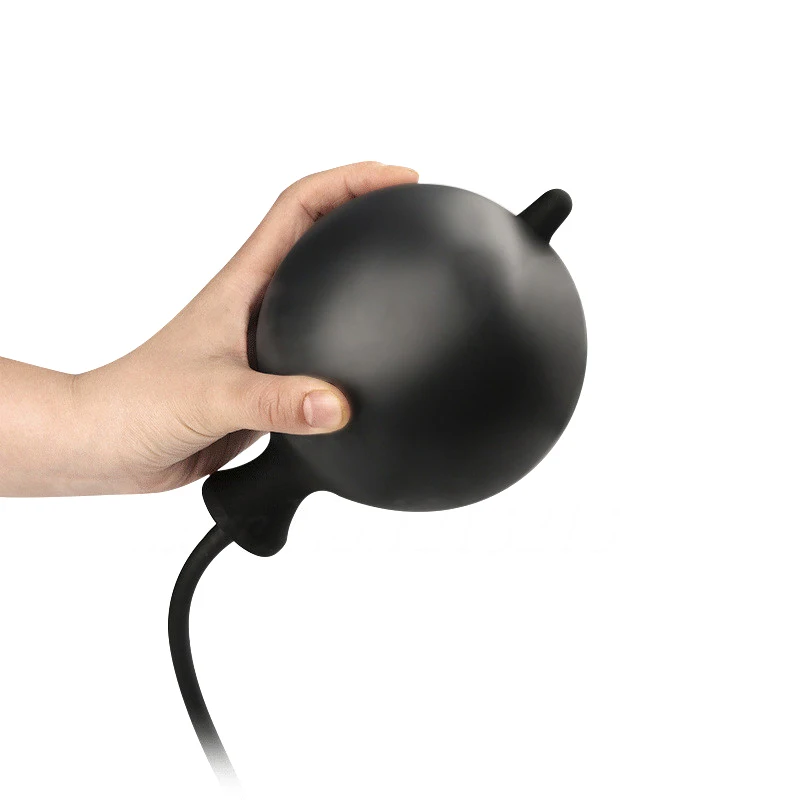 Inflatable Anal Dildo Plug Expandable Butt Plug with Pump Sex Toys for Women Men Anal Dilator Massager Adult Products Silicone