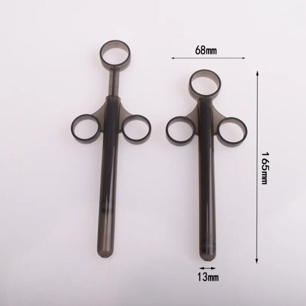 10ML Oil Launcher Syringe Lubricant Injector Sex Toys For Couples Anal Vagina Clean Tools Enema Inject Lubricant