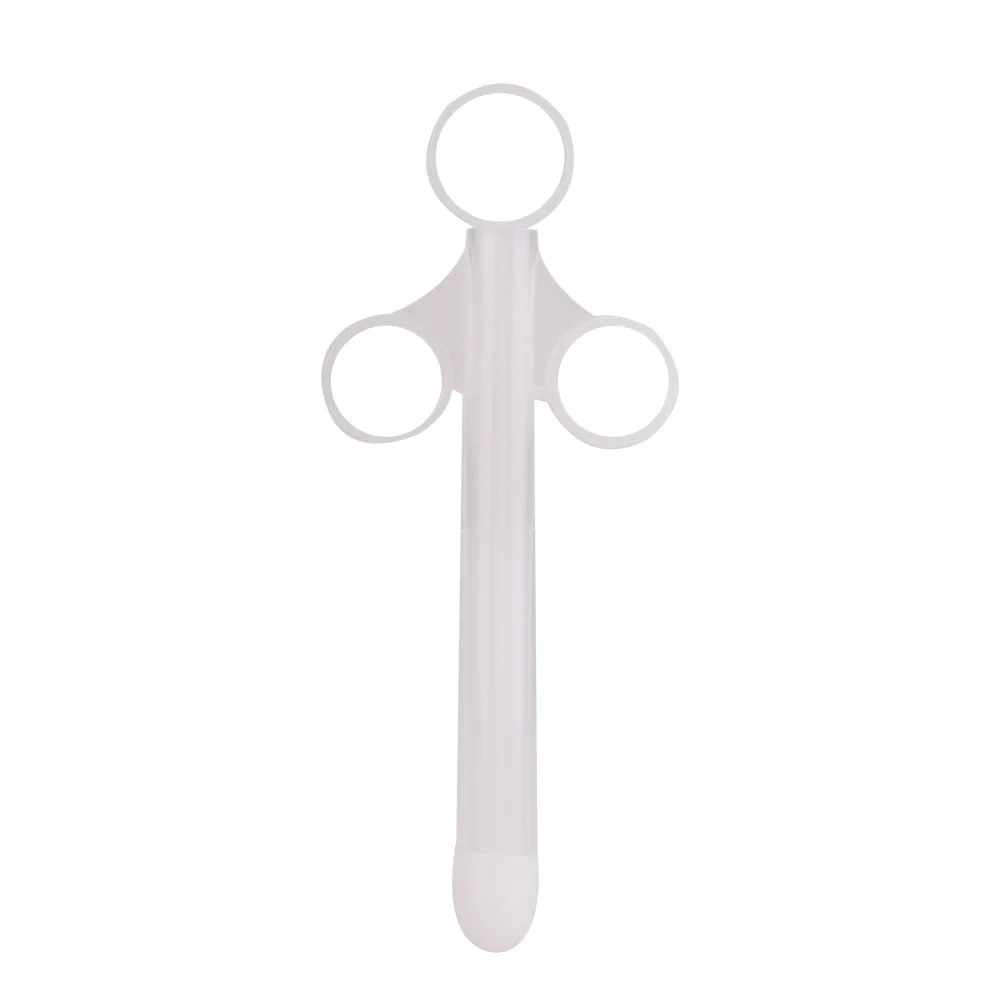 10ML Oil Launcher Syringe Lubricant Injector Sex Toys For Couples Anal Vagina Clean Tools Enema Inject Lubricant