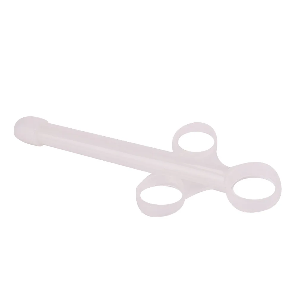 10ML Oil Launcher Syringe Lubricant Injector Sex Toys For Couples Anal Vagina Clean Tools Enema Inject Lubricant