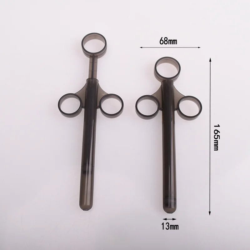 10ML Oil Launcher Syringe Lubricant Injector Sex Toys For Couples Anal Vagina Clean Tools Enema Inject Lubricant