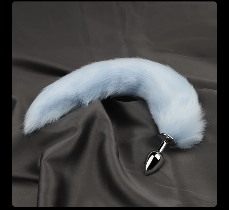Sex Toys for Woman Cosplay Fox Mask Tail Anal Plug Metal Anus Butt Plug Mask Half Cat Mask Party Sexy Adult Mask Game Masks BDSM