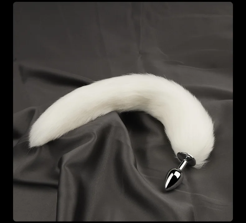 Sex Toys for Woman Cosplay Fox Mask Tail Anal Plug Metal Anus Butt Plug Mask Half Cat Mask Party Sexy Adult Mask Game Masks BDSM