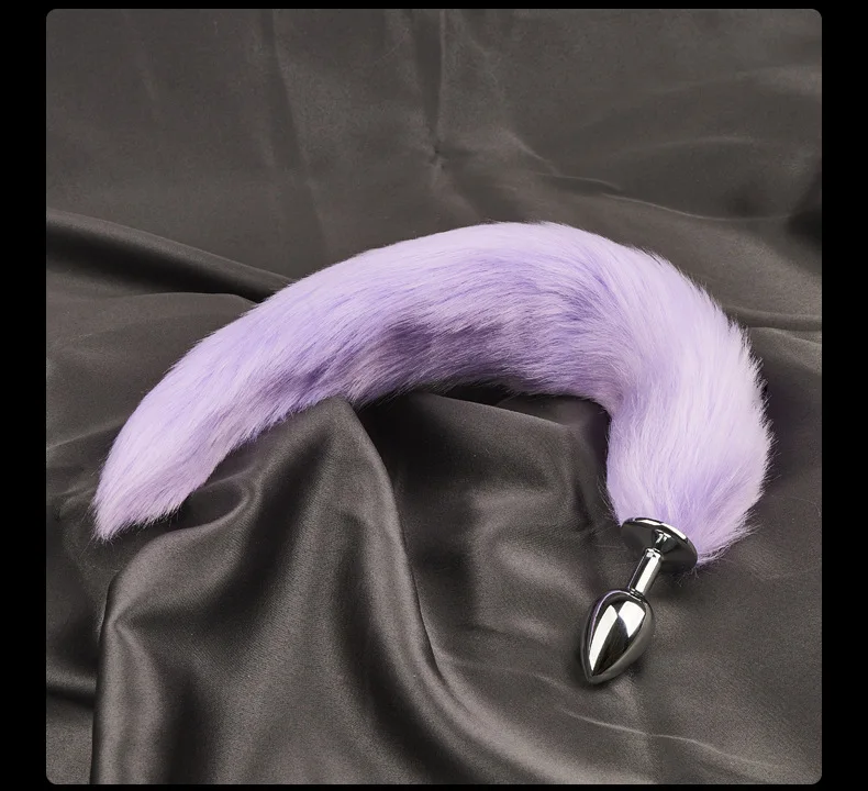 Sex Toys for Woman Cosplay Fox Mask Tail Anal Plug Metal Anus Butt Plug Mask Half Cat Mask Party Sexy Adult Mask Game Masks BDSM
