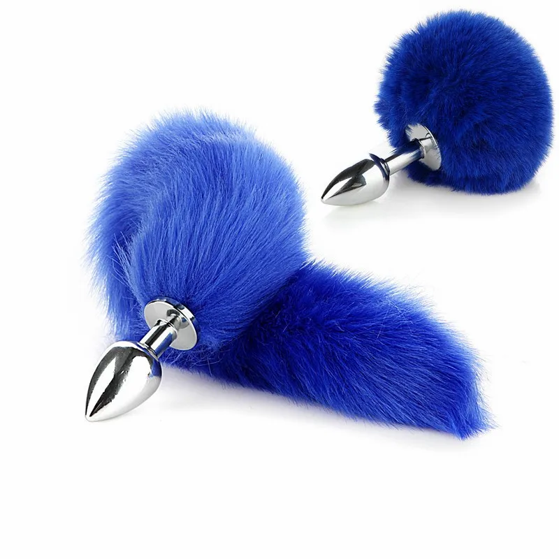 Exotic Anue Plug Toys with Separable Fox Tail Metal Butt Plug for Couple Women Anal Games Rabbit Cosplay Special Accessories