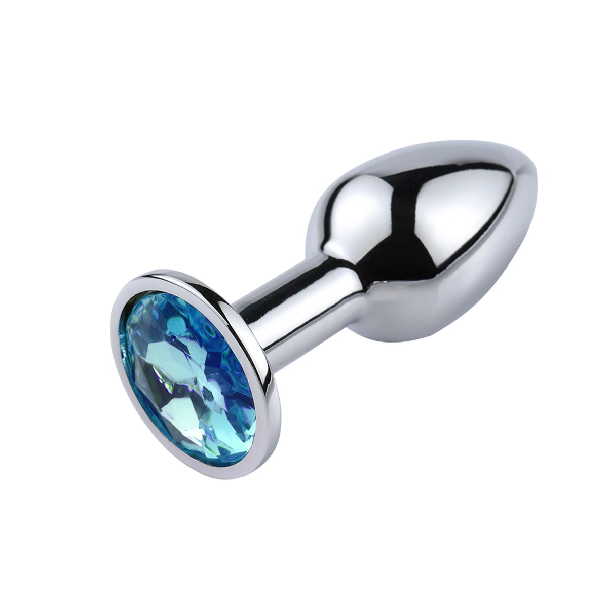 1pcs, Gemstone base mini metal anal plug, beginner butt plug, masturbation tool, sex Butt g-point massage, adult sex toys