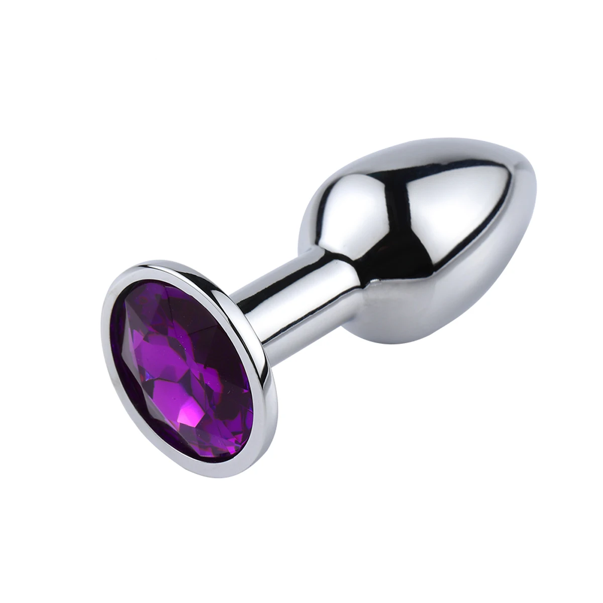 1pcs, Gemstone base mini metal anal plug, beginner butt plug, masturbation tool, sex Butt g-point massage, adult sex toys