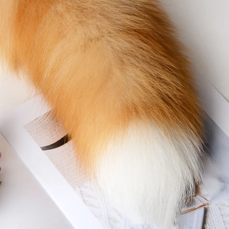 Anal Plug Real Fox Tail Separable Cosplay Butt Plug Anal Sex Tail Adult Products Anal Sex Toys for Woman Couples Men Sexy Shop
