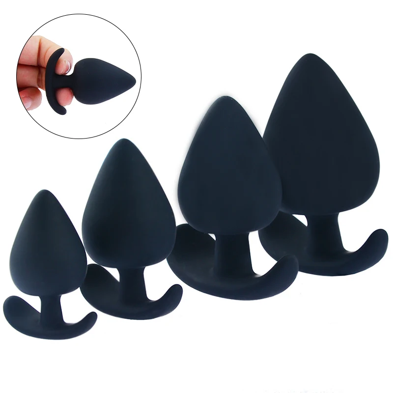 Silicone Mushroom Head Anal Plug Wearable Butt Plug Stimulation Anus Masturbator G Spot Massage Dildo Bdsm Sex Toy for Man Women