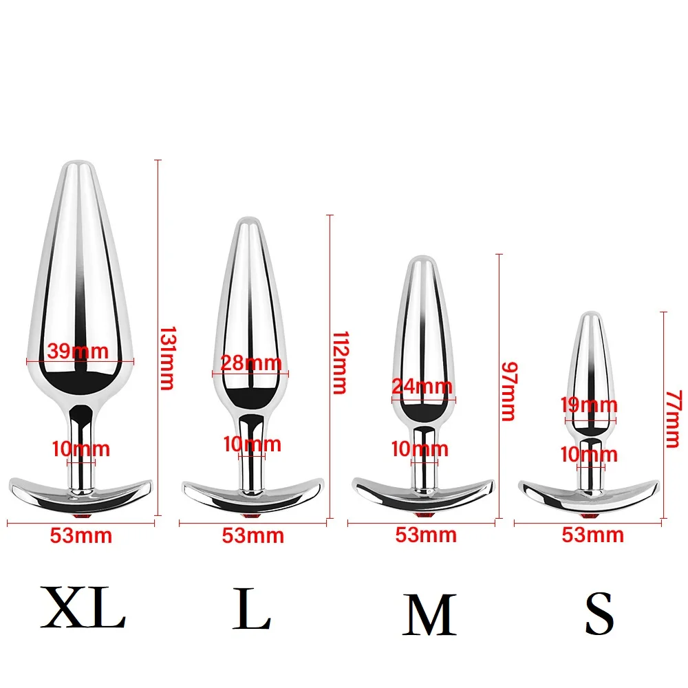 Metal Anal Beads Butt Plug Set Small Large Wearable Ass Analplug Jewelry Dilator Dildo Prosate Massager Sex Toy Man Women Shop Metal Anal Beads Butt Plug Set Small Large Wearable Ass Analplug Jewelry Dilator Dildo Prosate Massager Sex Toy Man Women Shop