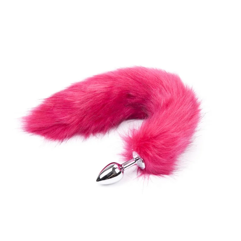 5 Sizes Metal Butt Plug Fetish Fox Tail Intimate Toys Bdsm Anal Extender Dilator Sex Shop Products Erotic Games Goods For Adults
