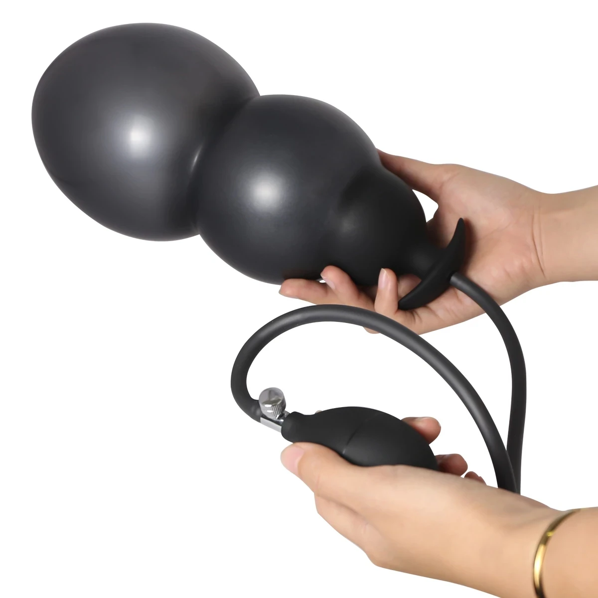 Super Long Inflated Anal Plug Expandable Dildo Big Butt Plug G-spot Prostate Massage Anus Trainner BDSM Sex Toys For Women Men