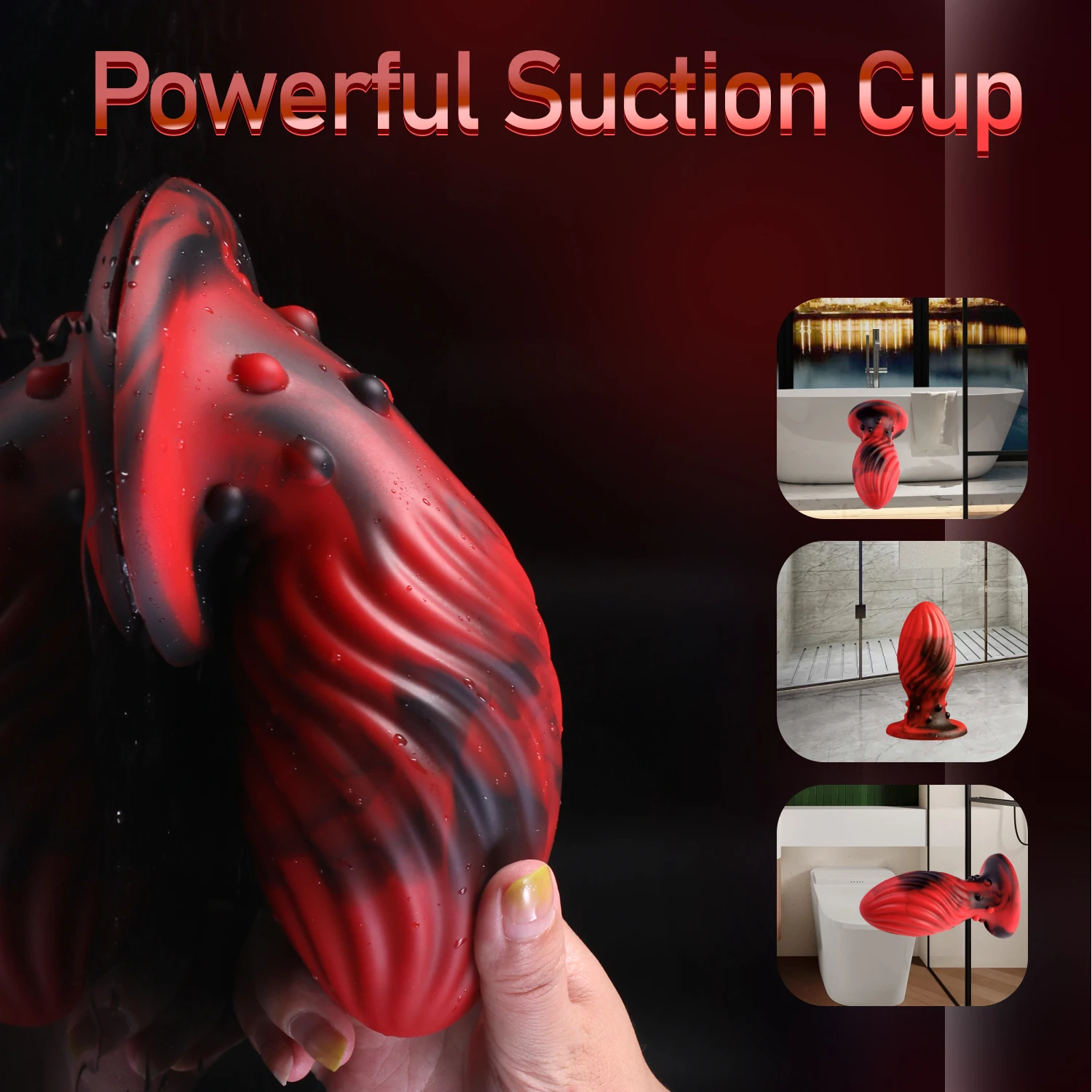 Huge Size Anal Plug Adult Sex Toys Big Dildo Anus Expander Silicone buttplug No Any Smell Soft Butt Plug With Strong Suction Cup Huge Size Anal Plug Adult Sex Toys Big Dildo Anus Expander Silicone buttplug No Any Smell Soft Butt Plug With Strong Suction Cup