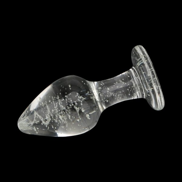 Luminous Glass Butt Plug Anal Plug Toys for Adults Erotic Toys Crystal Jewelry Anal Beads Sex Shop No Vibration