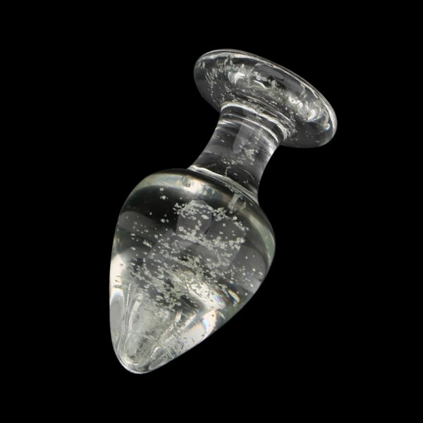 Luminous Glass Butt Plug Anal Plug Toys for Adults Erotic Toys Crystal Jewelry Anal Beads Sex Shop No Vibration