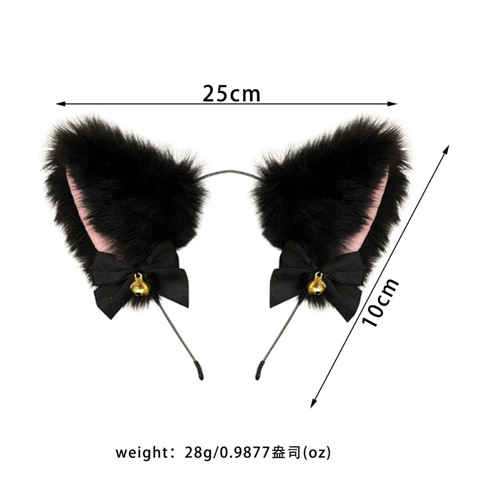 Fox Tail Anal Plug Sexy Plush Cat Ears Headbands Set Butt Plug Tail Erotic Cosplay Sex Toys for Women Anal Masturbating