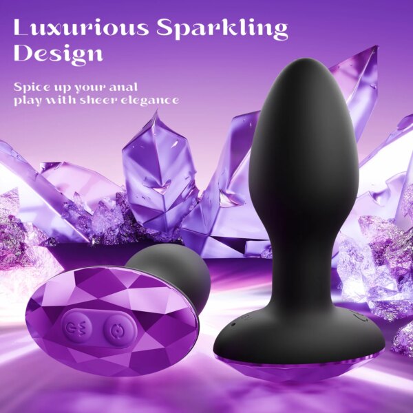 360 Rotation Anal Plug Vibrator for Women Wireless Butt​ Plug for Man Prostate Massager 10 Settings Gay Adult Couple Sex Toys 18