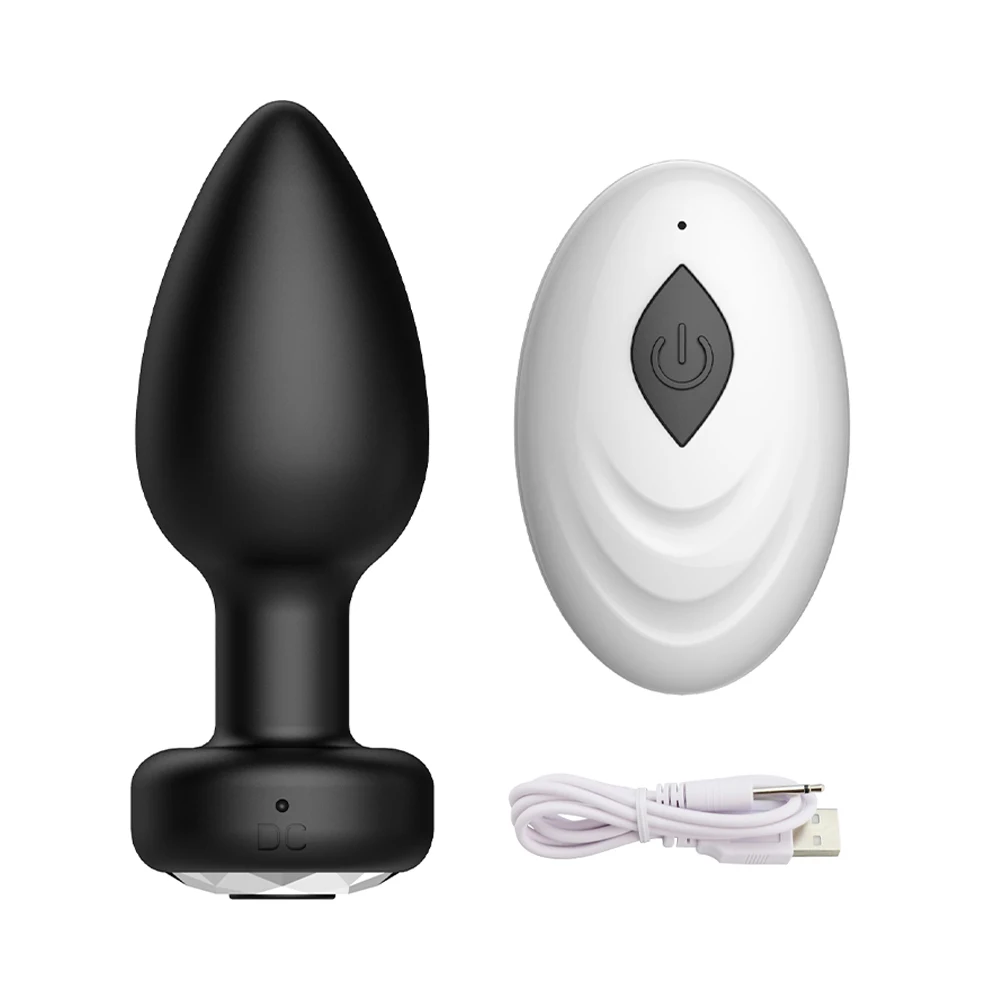 Wireless Control Anal Plug Vibrator Butt Plug Men Prostate Massager Female Masturbator Adult Sex Toys for Women Men Gay 18+