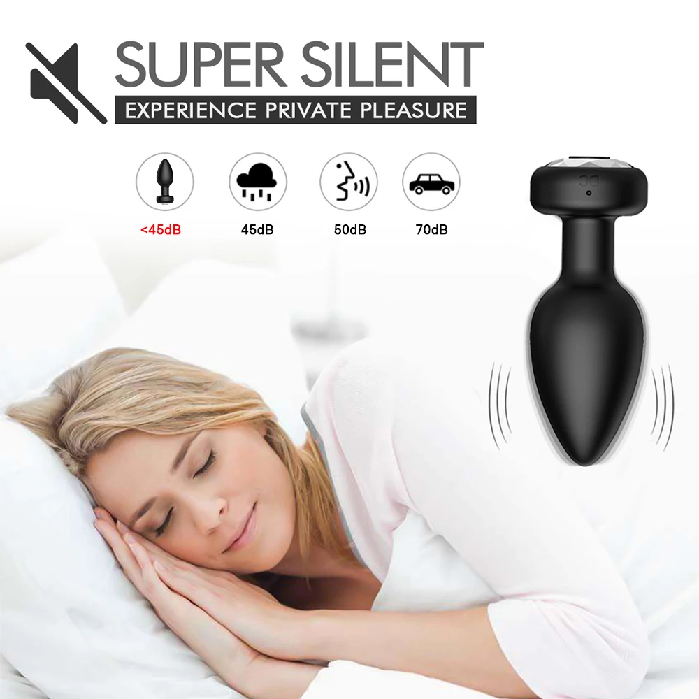 Wireless Control Anal Plug Vibrator Butt Plug Men Prostate Massager Female Masturbator Adult Sex Toys for Women Men Gay 18+