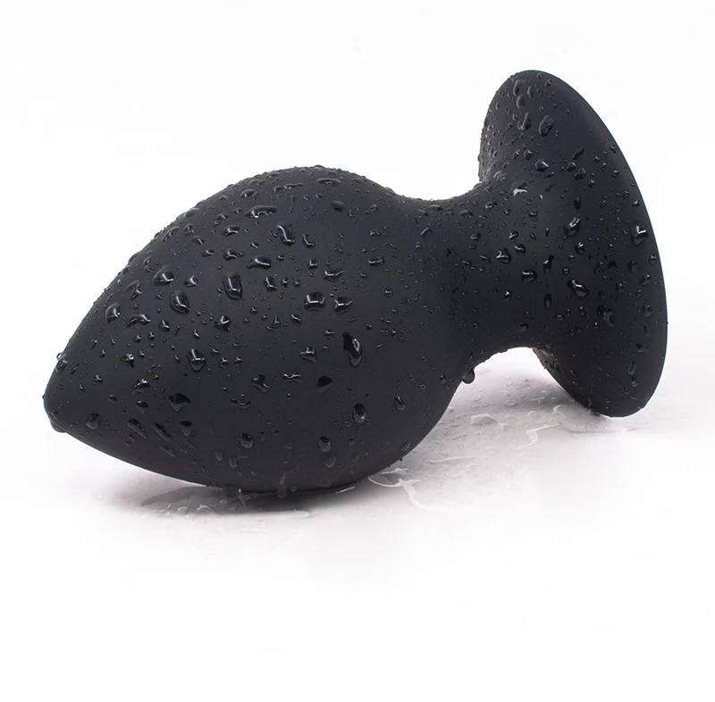 Heavy Prostate Massager Squeezable Huge Butt Plug with Sucker Silicone Soft Anal Plug Speculum Anus Anal Sex Toys for Women Men