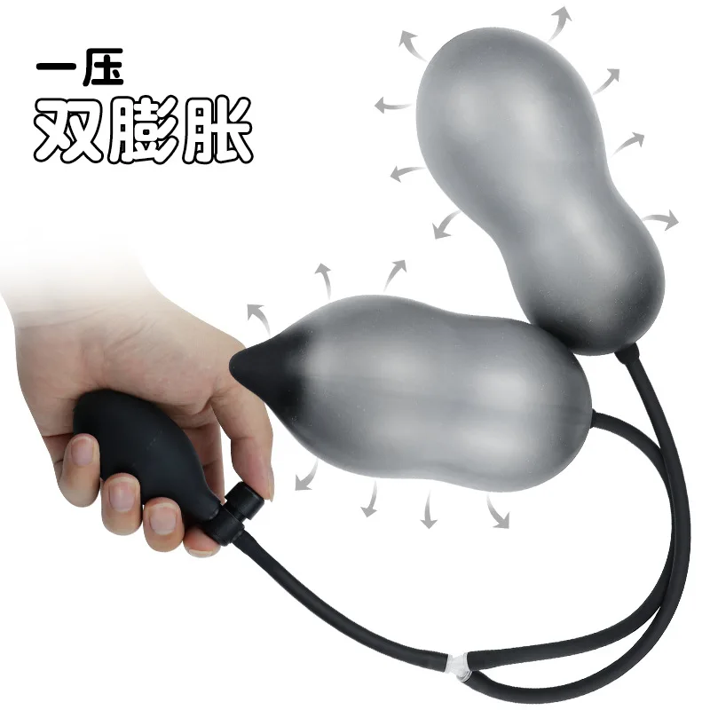Inflatable Anal Plug Expandable Dildo Pump Butt Plug Anal Dilator Bdsm Sex Toy Gay Prostate Massage For Anus Enlargement By Pump Inflatable Anal Plug Expandable Dildo Pump Butt Plug Anal Dilator Bdsm Sex Toy Gay Prostate Massage For Anus Enlargement By Pump