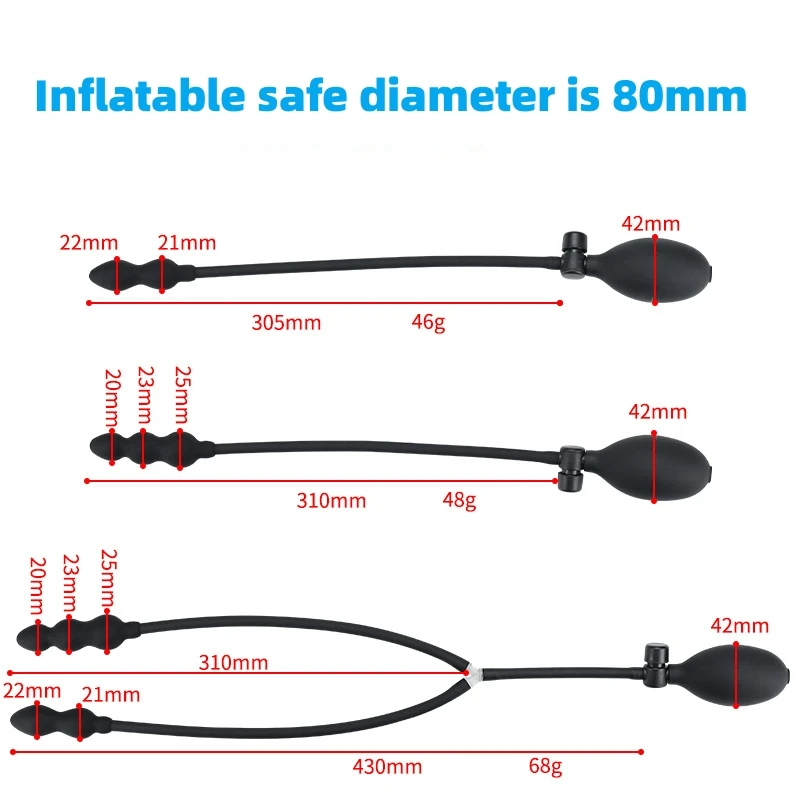 Inflatable Anal Plug Expandable Dildo Pump Butt Plug Anal Dilator Bdsm Sex Toy Gay Prostate Massage For Anus Enlargement By Pump Inflatable Anal Plug Expandable Dildo Pump Butt Plug Anal Dilator Bdsm Sex Toy Gay Prostate Massage For Anus Enlargement By Pump
