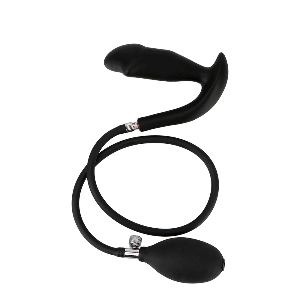 Large Dildo Pump Silicone Butt Plug Inflatable Anal Plug Expandable Butt Dilator Sex Shop Adult Sex Toys for Women Man